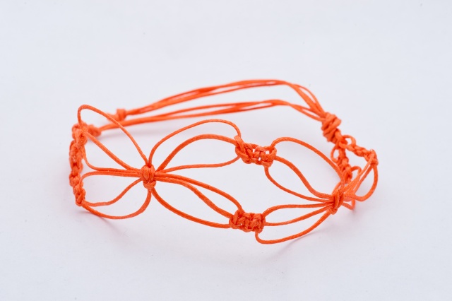 Makramee Armband Schmetterling Bild