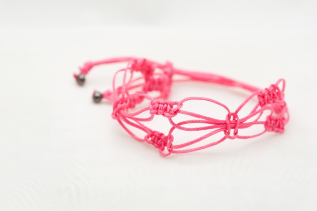 Makramee Armband Schmetterling Bild
