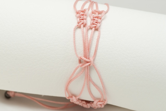 Makramee Armband Schmetterling Bild
